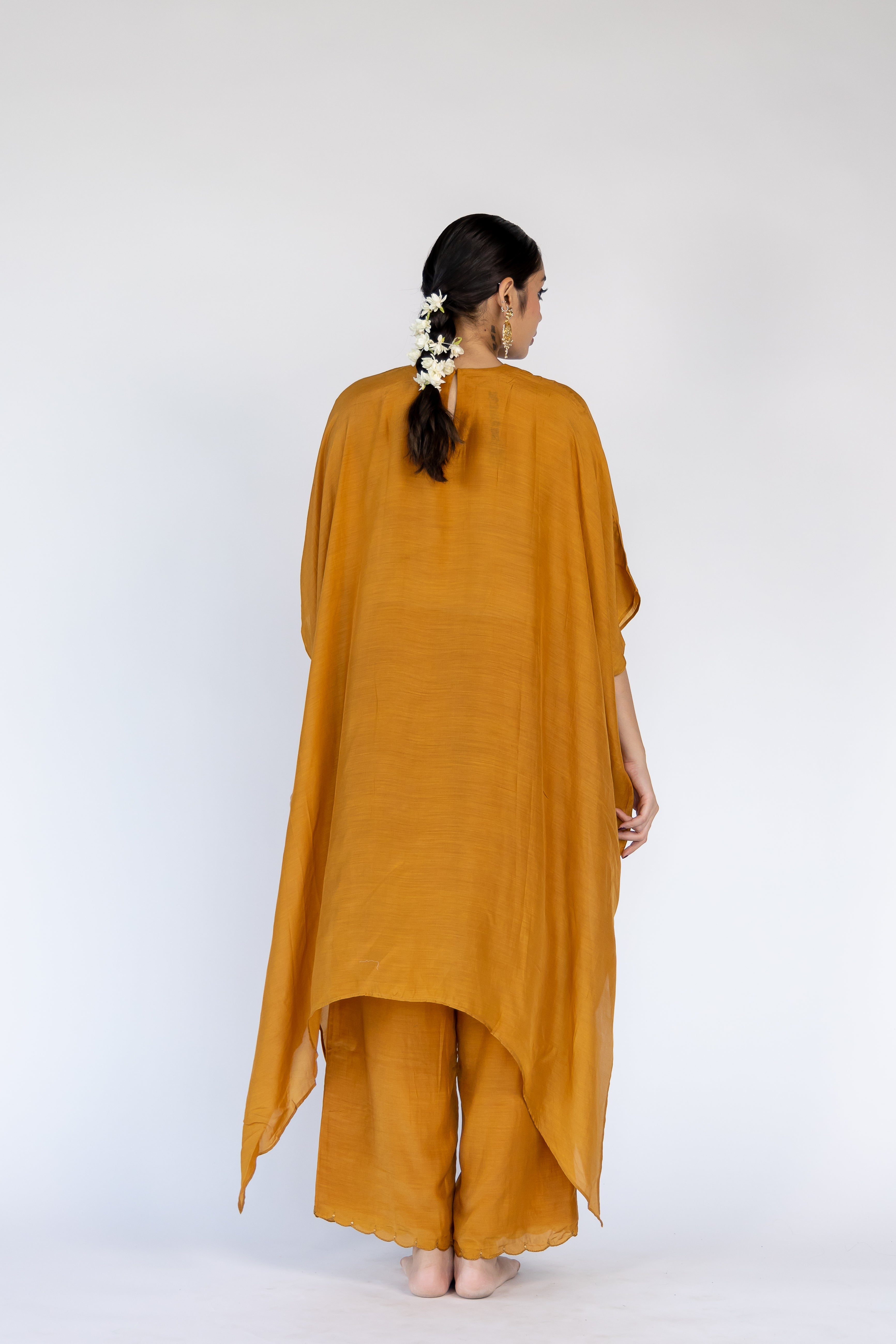 Lailaa Caftan Set - Mustard