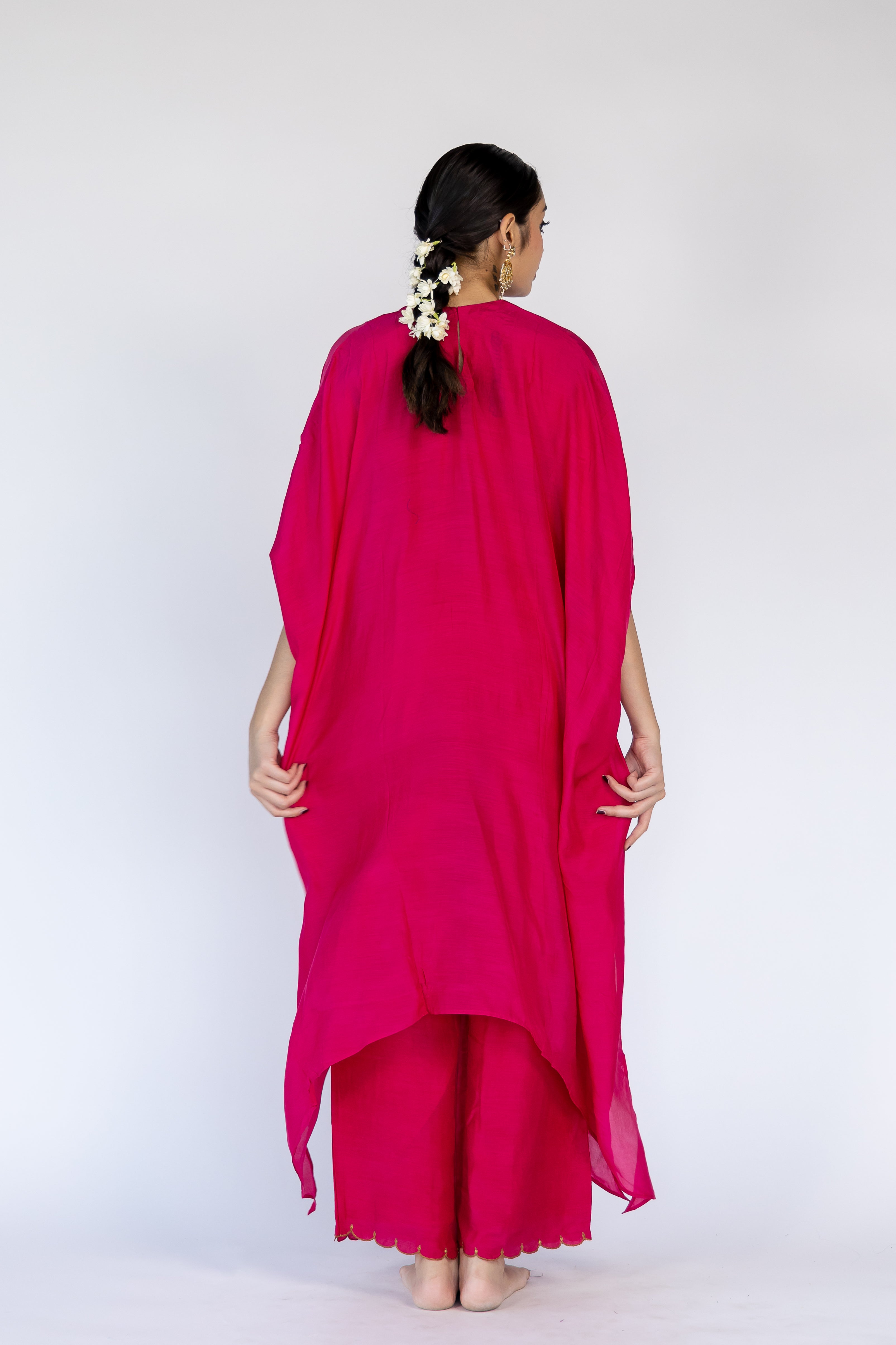 Lailaa Caftan Set - Rani Pink