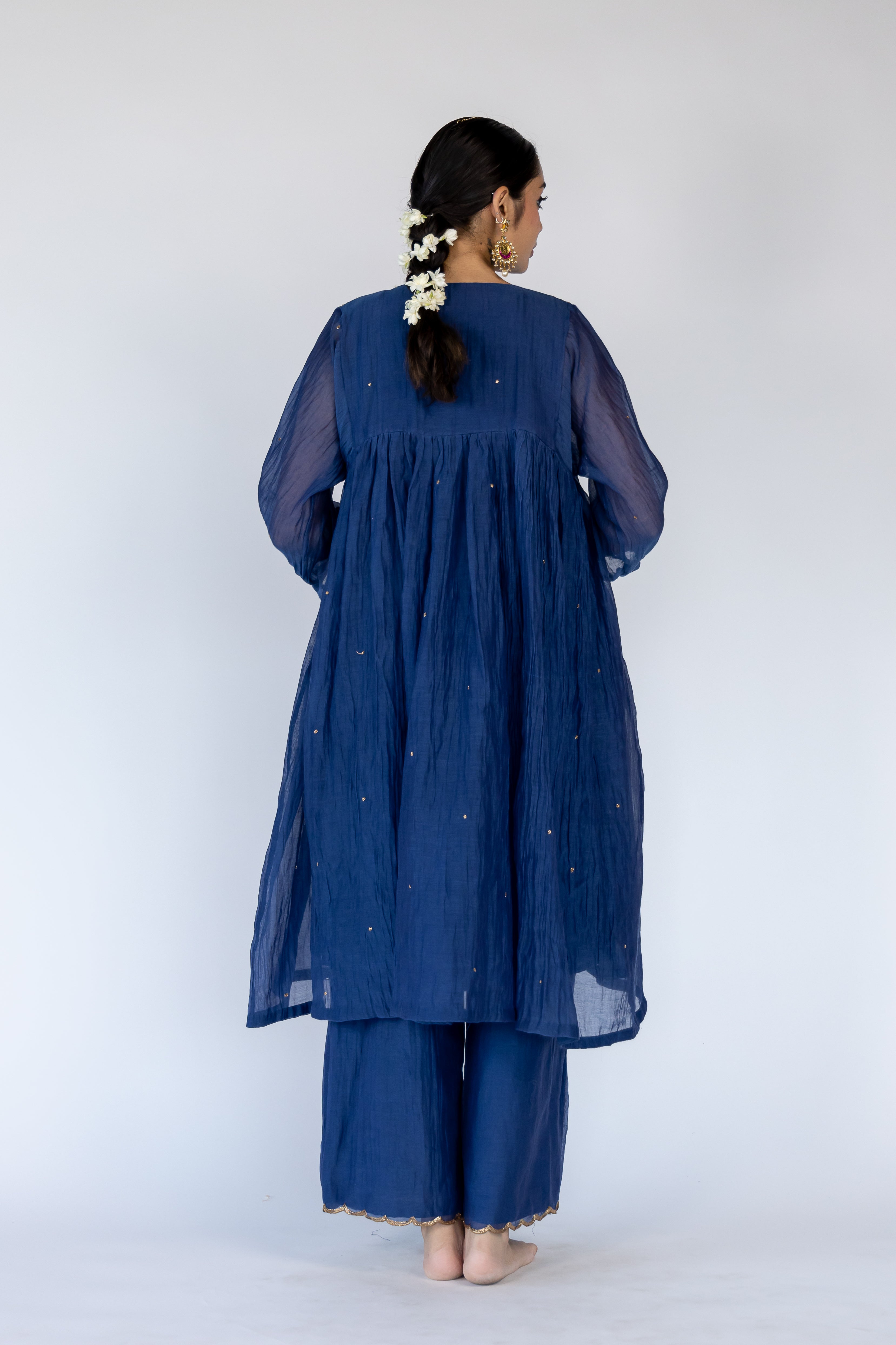 Farah Kurta Set - Blue