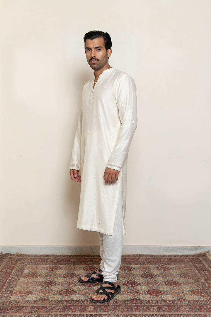 Sarv Kurta - Ivory