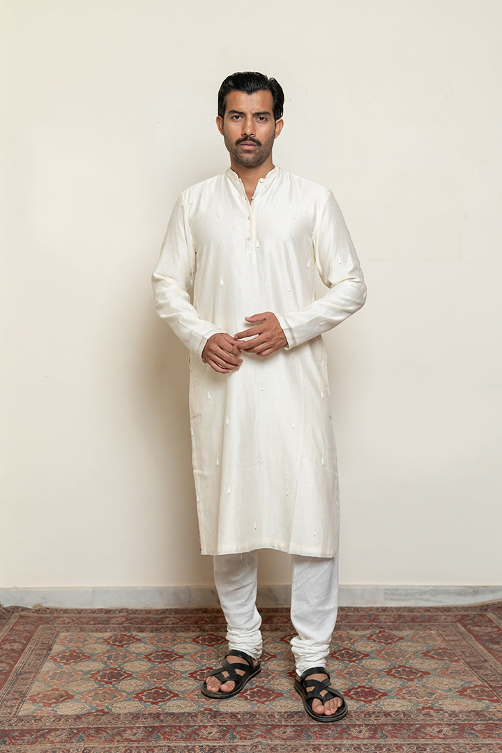 Sarv Kurta - Ivory