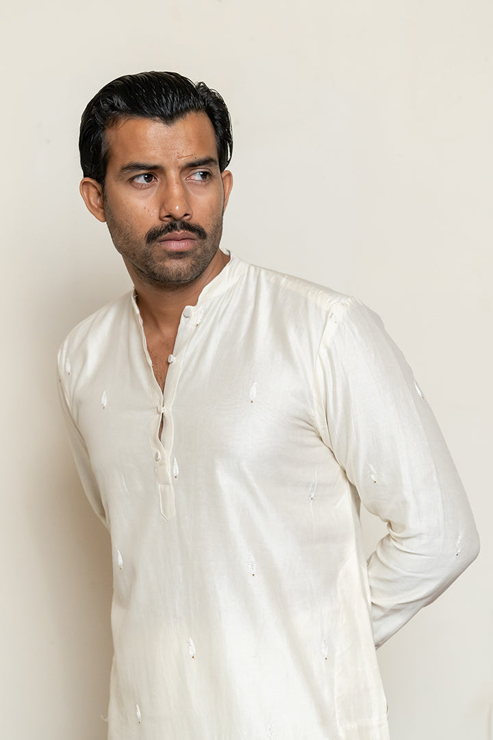 Sarv Kurta - Ivory