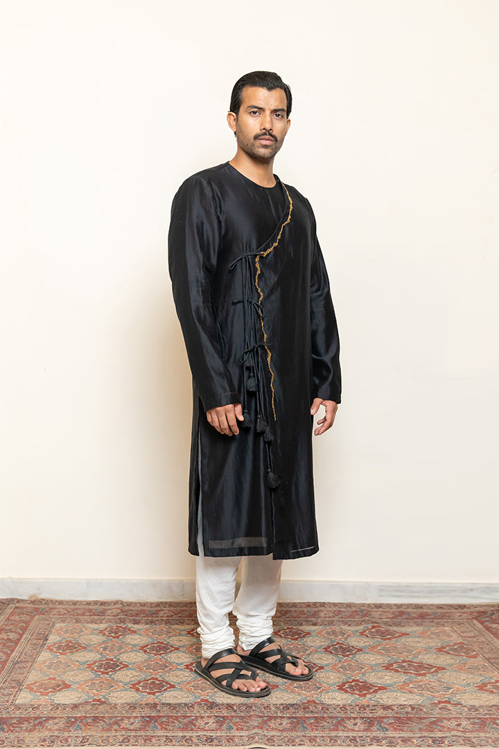 Rooman Kurta - Black