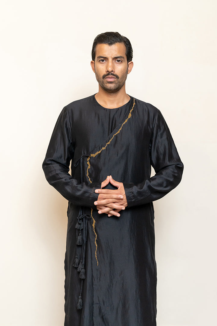 Rooman Kurta - Black