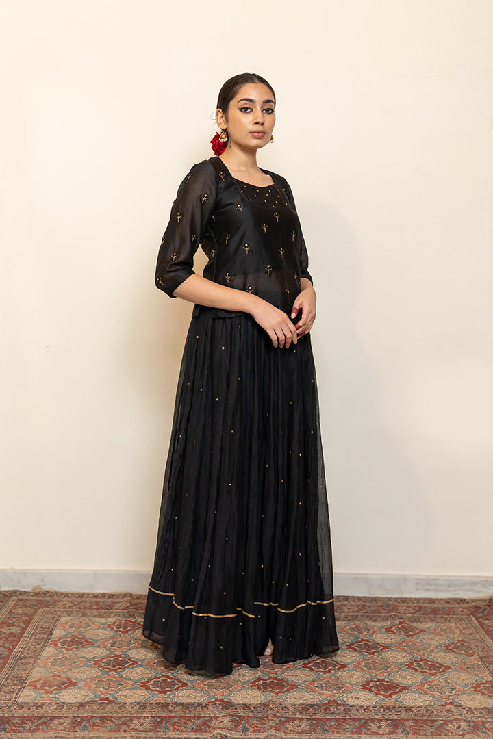 Heer Kanchadi Set - Black