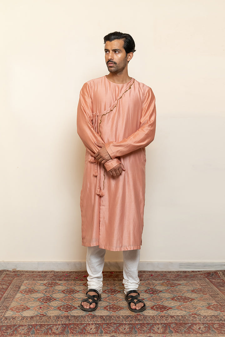 Rooman Kurta - Pearl Pink