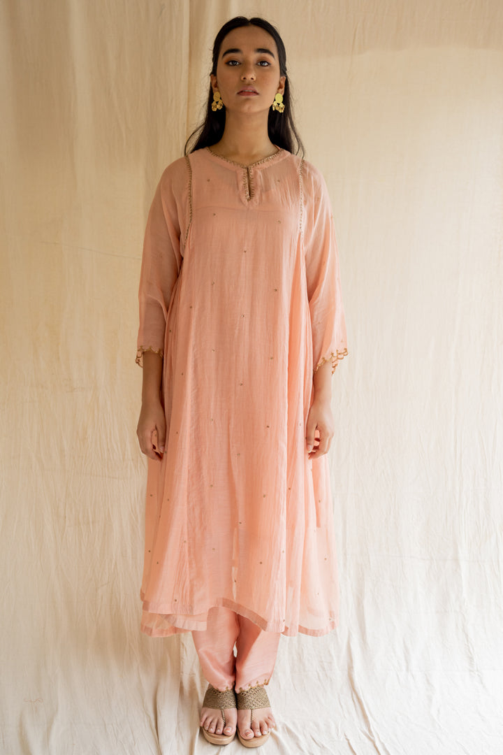 Blush Arsh Kurta Set