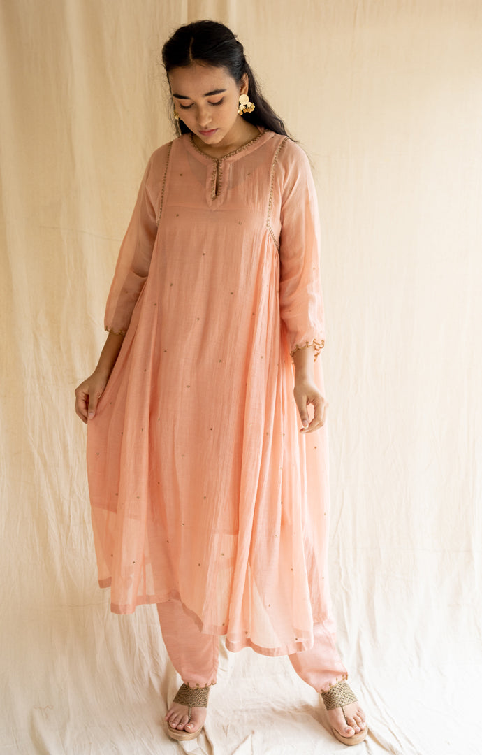 Blush Arsh Kurta Set