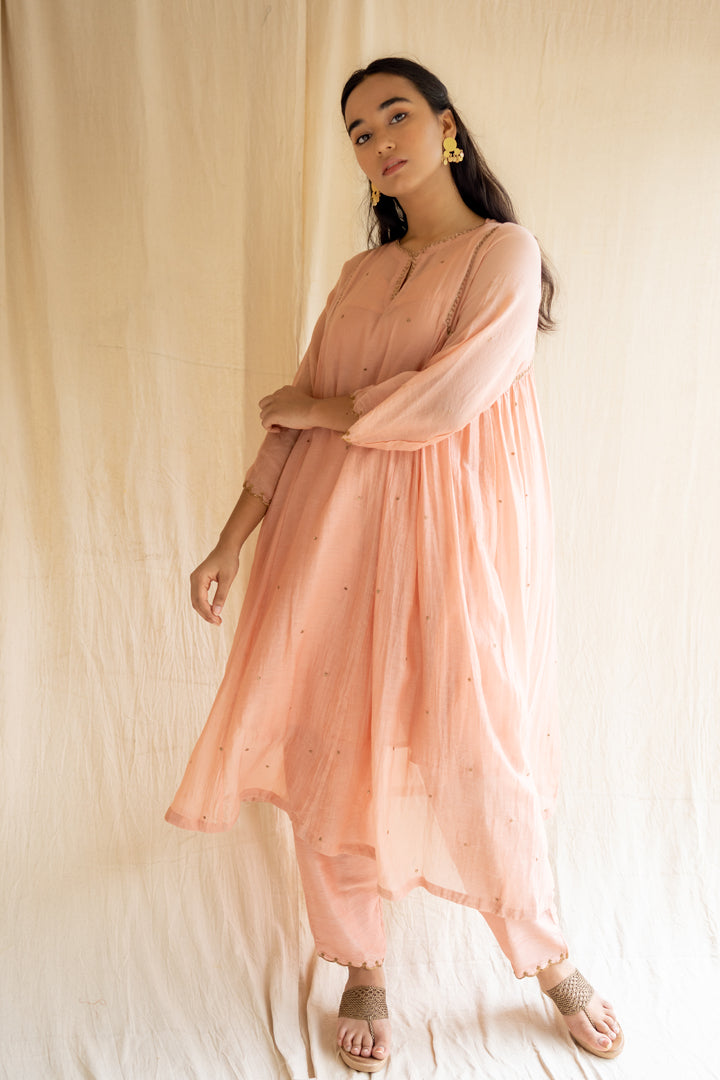 Blush Arsh Kurta Set