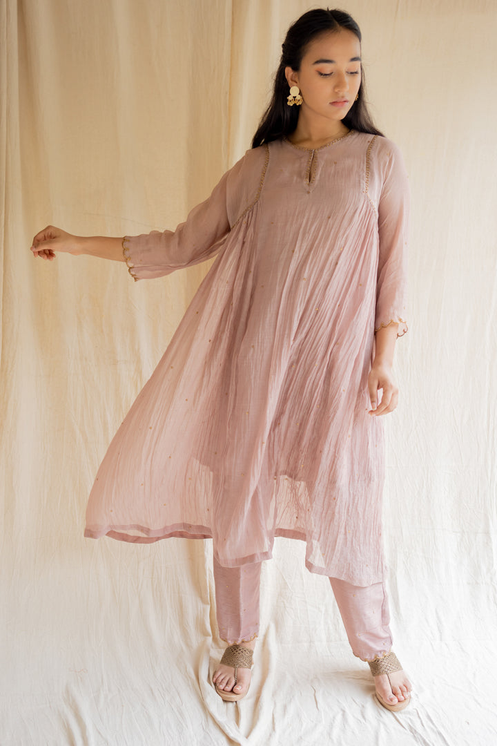 Mauve Arsh Kurta Set