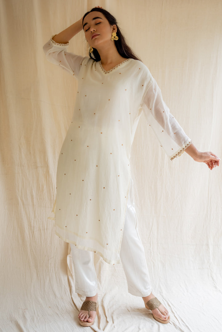 Ivory Baad Kurta Set