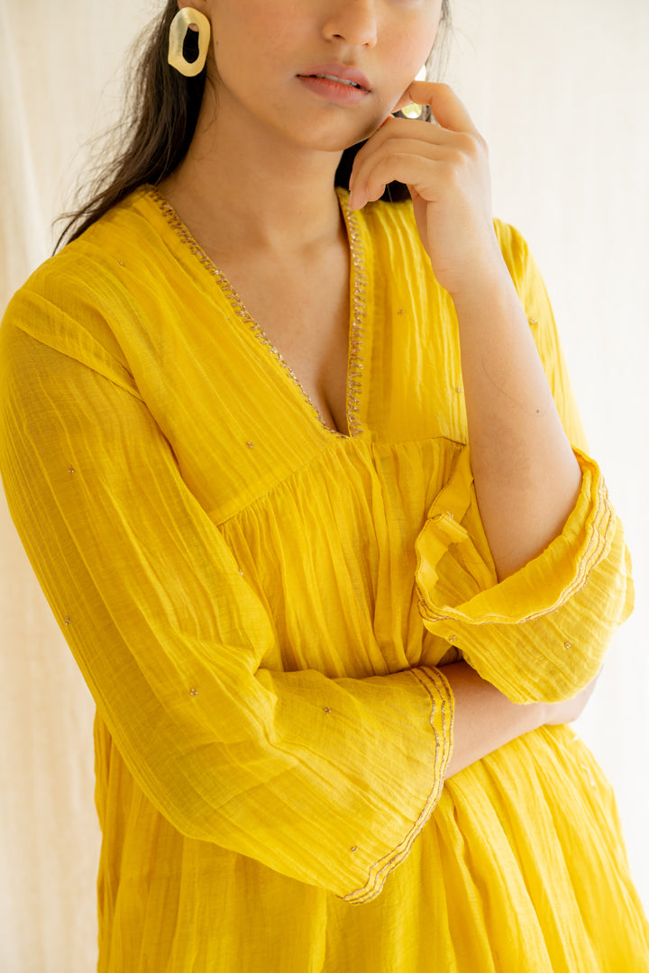 Yellow Ghym Dress