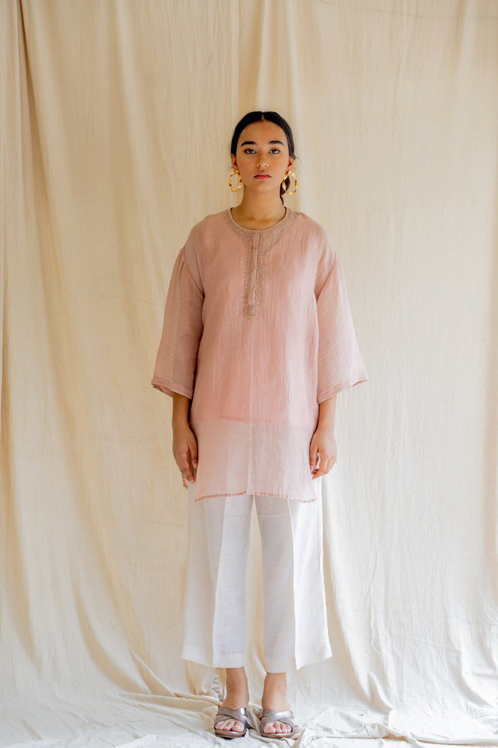 Blush Itar Kurti