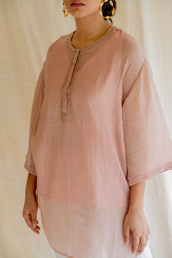 Blush Itar Kurti