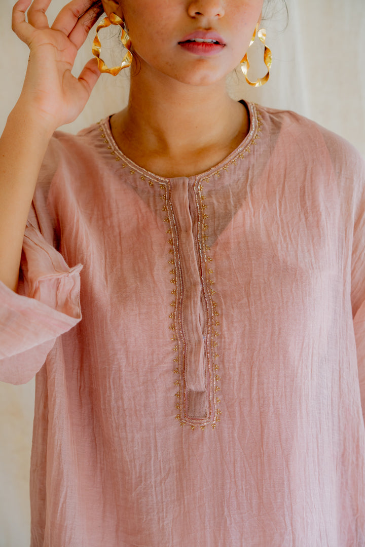 Blush Itar Kurti