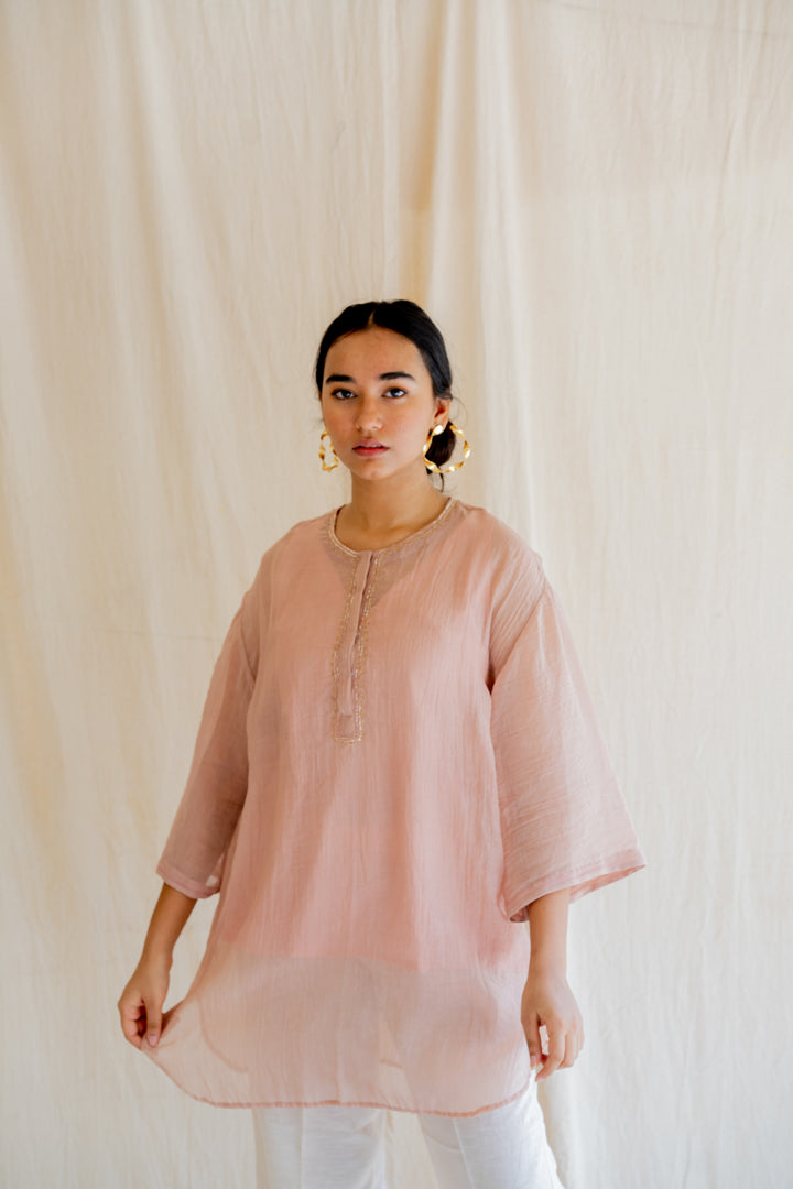 Blush Itar Kurti