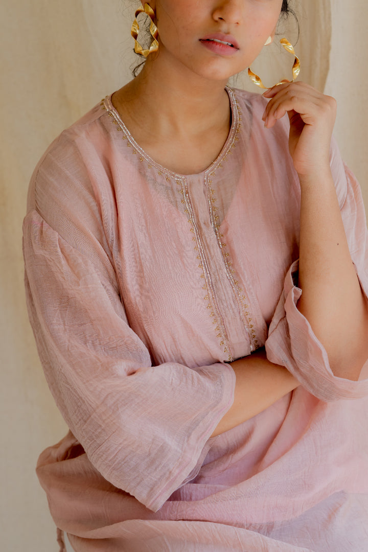 Blush Itar Kurti