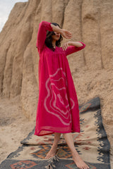 Rani Pink Arazi dress