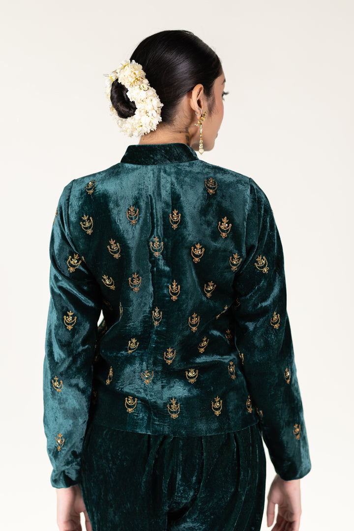 Emerald Chandni Jacket