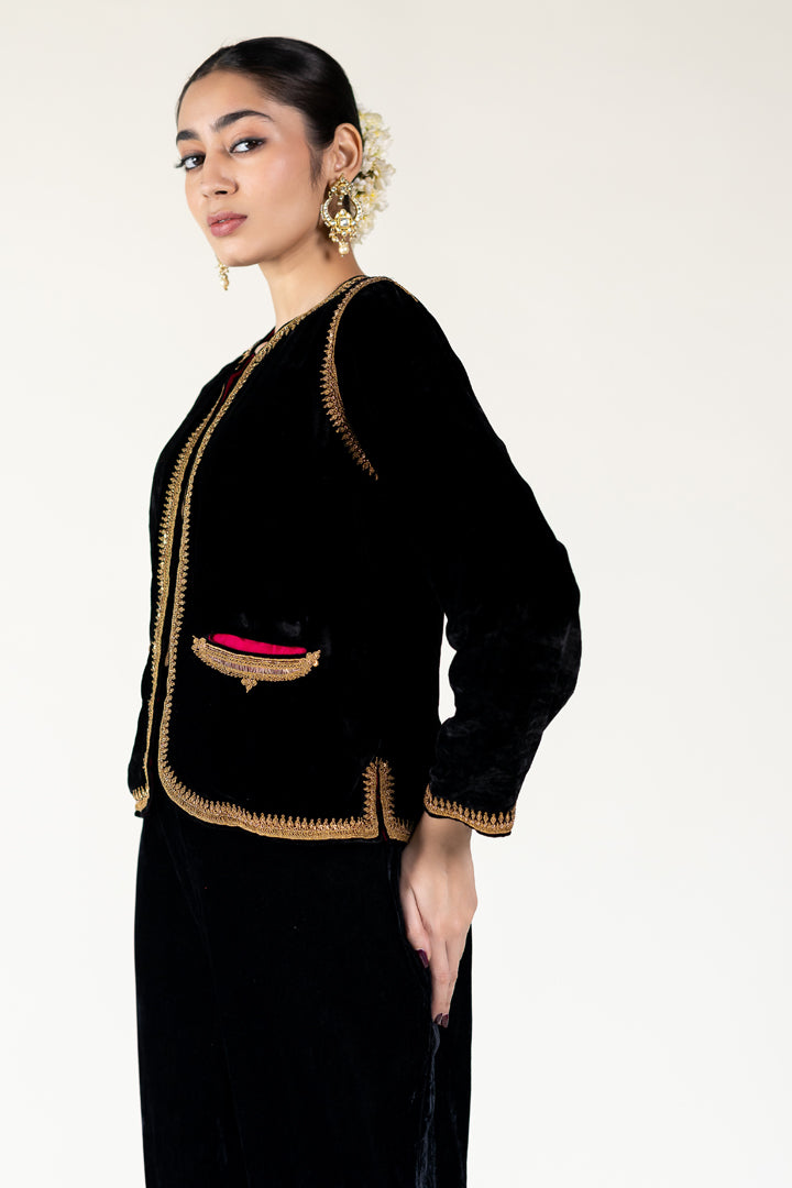 Black Dilruba Jacket