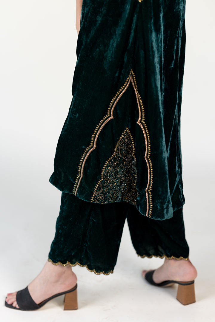 Emerald Mehraab Kurta