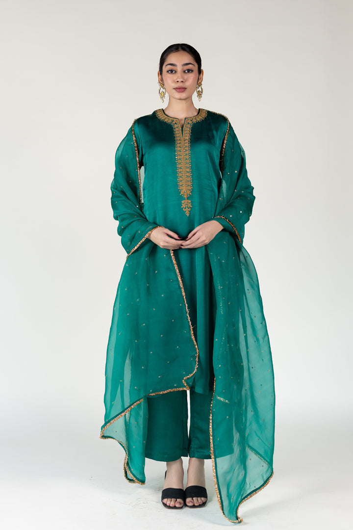 Aqua Green Ambar Kurta