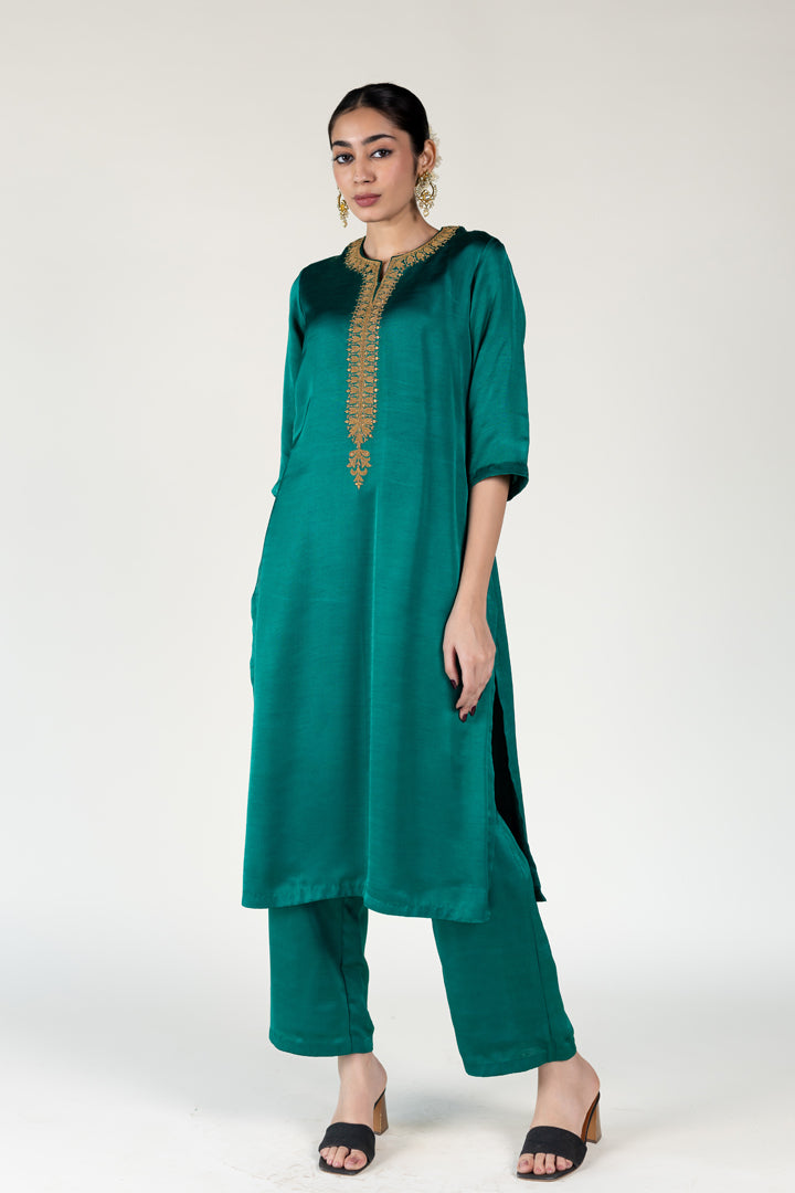 Aqua Green Ambar Kurta