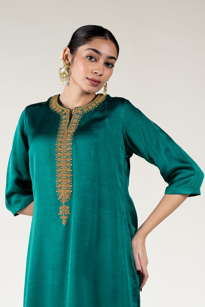 Aqua Green Ambar Kurta