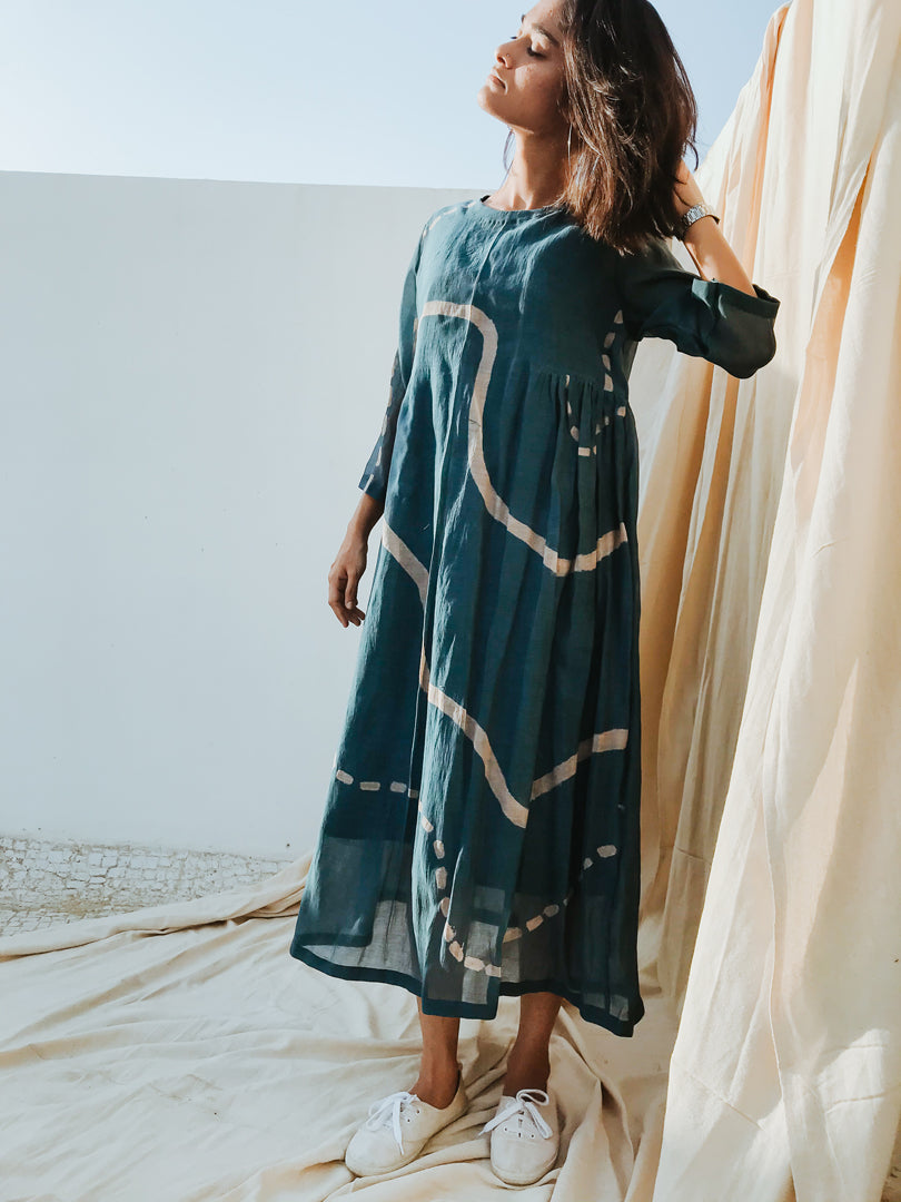 Indigo Kara Dress