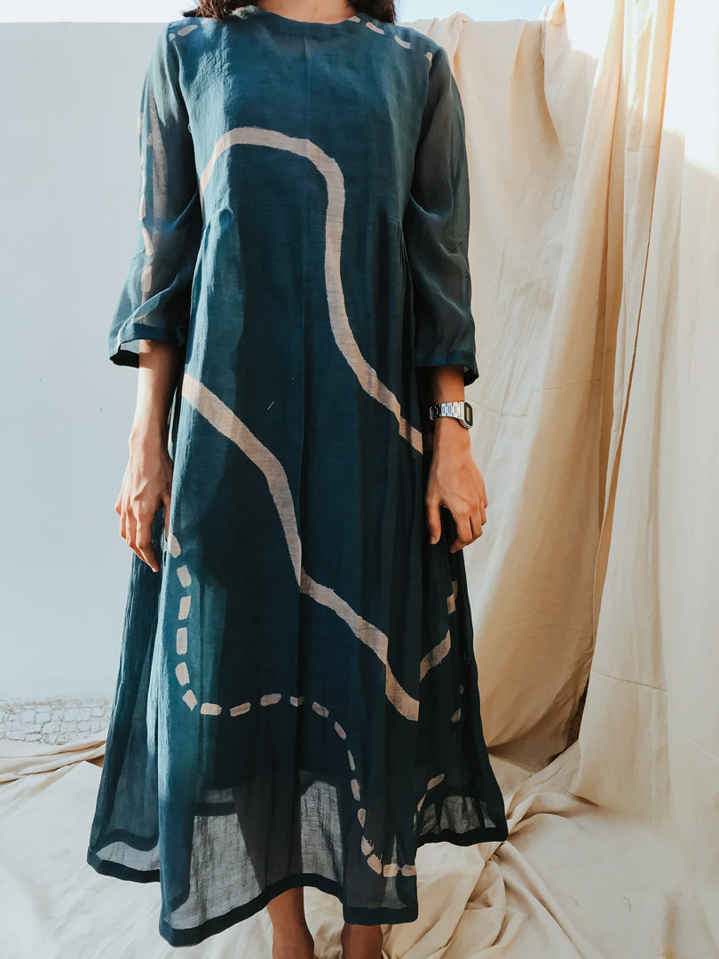 Indigo Kara Dress