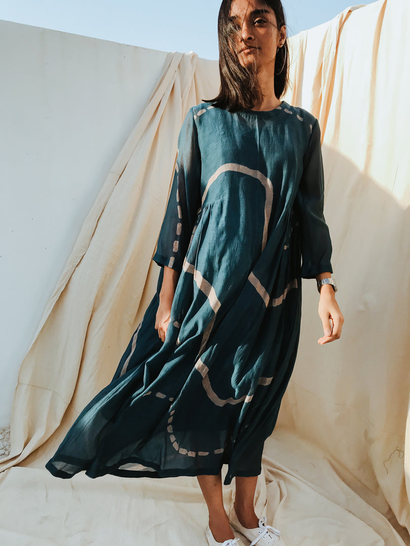 Indigo Kara Dress