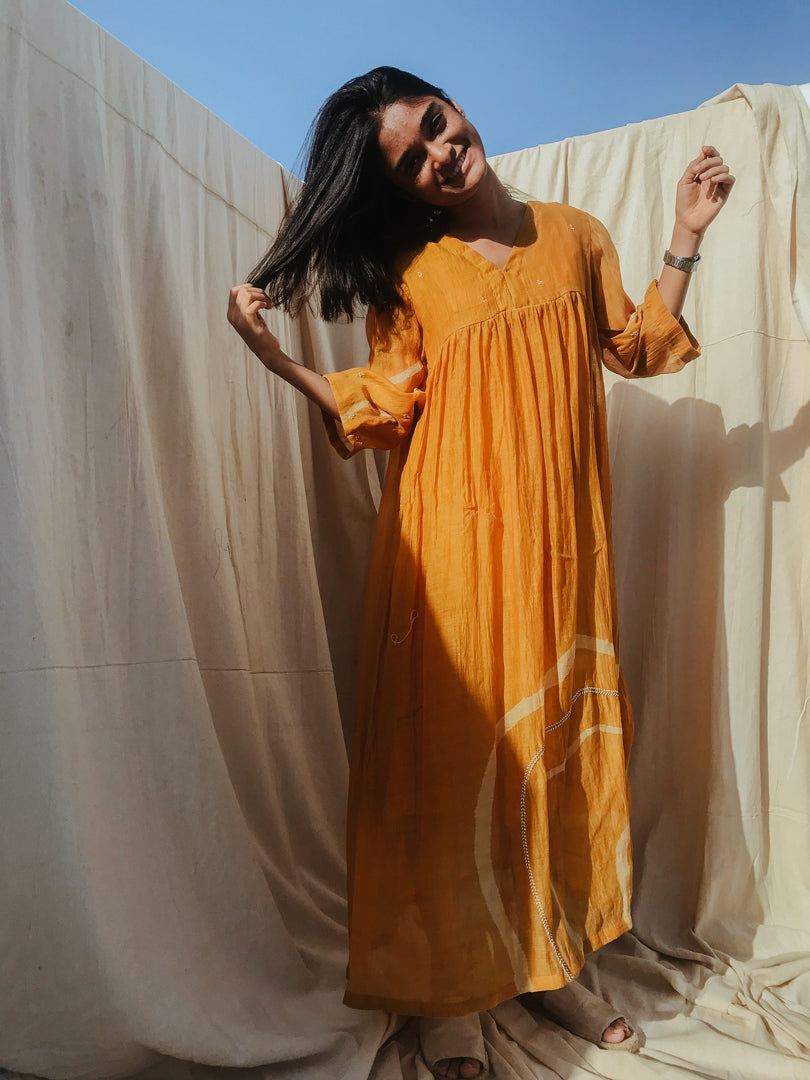 Mustard Arazi dress