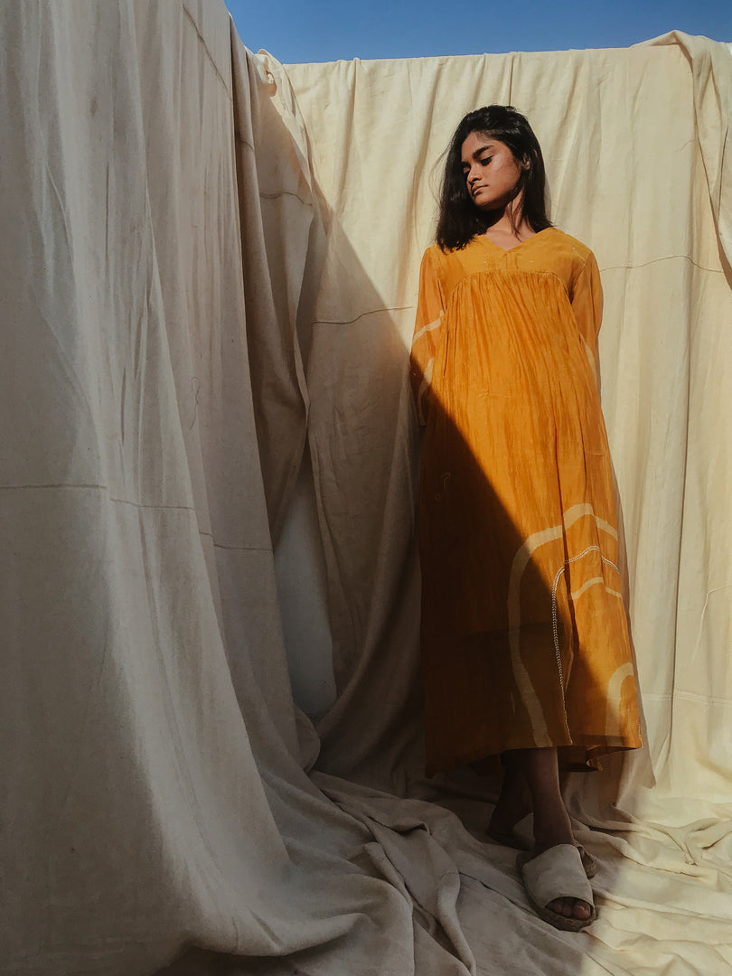 Mustard Arazi dress