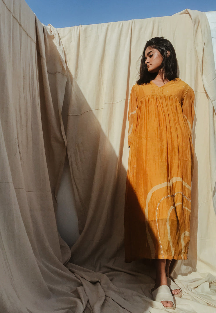 Mustard Arazi dress