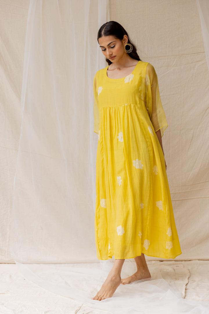 Yellow Dainty Daisy Dress