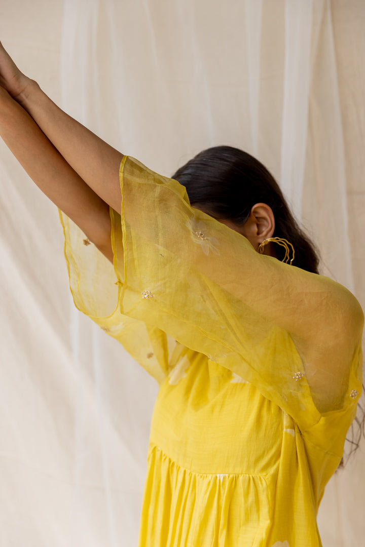 Yellow Dainty Daisy Dress