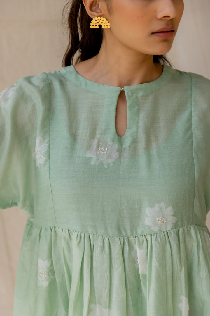 Mint Dancing Daisy Co-ord Set (Set of 2)