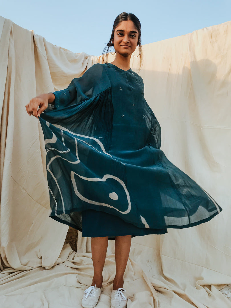 Indigo Ruzgar dress