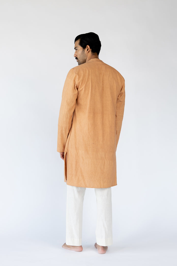 Rust Sakura Kurta Set (Set of 2)