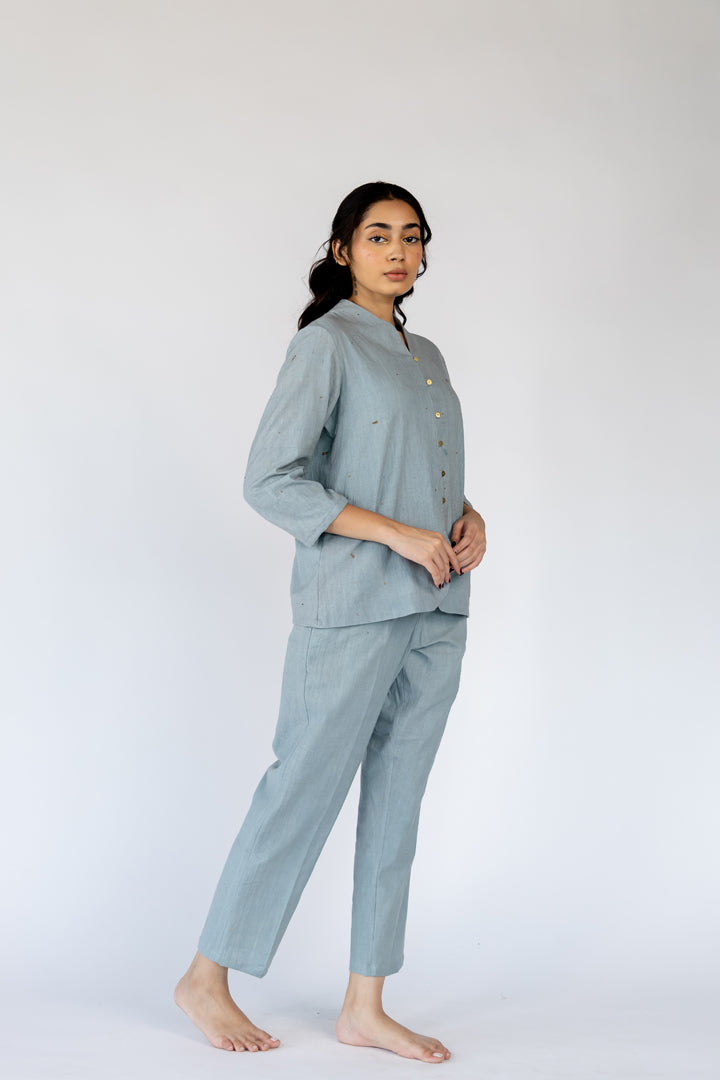 Powder Blue Daria Co-ord Set