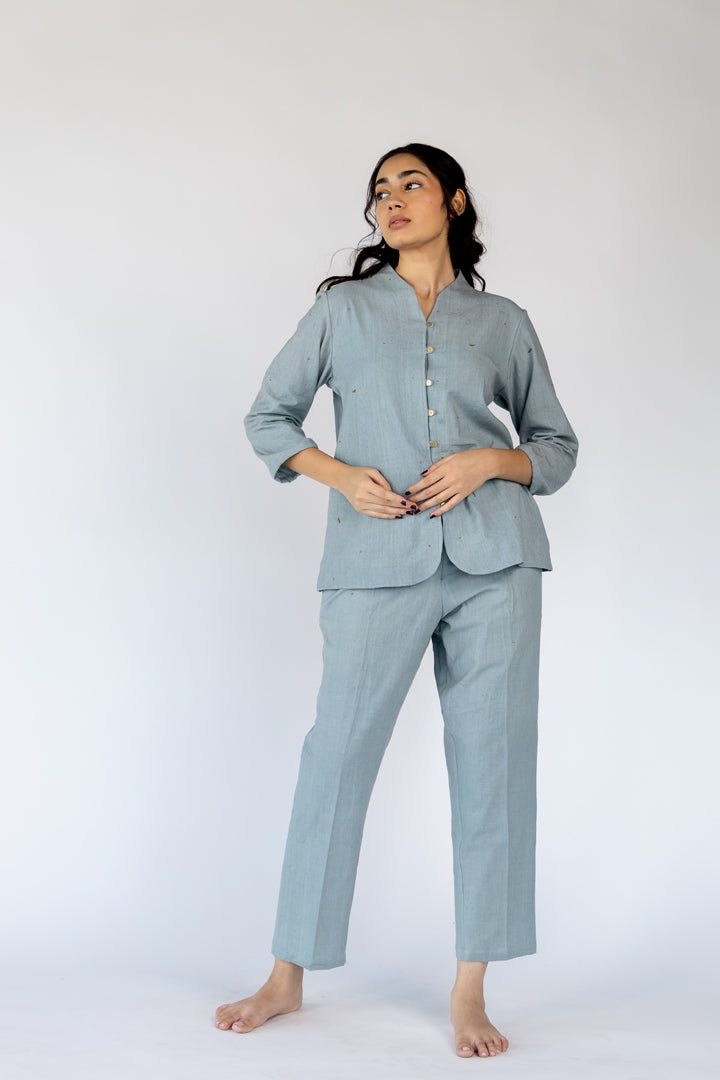 Powder Blue Daria Co-ord Set