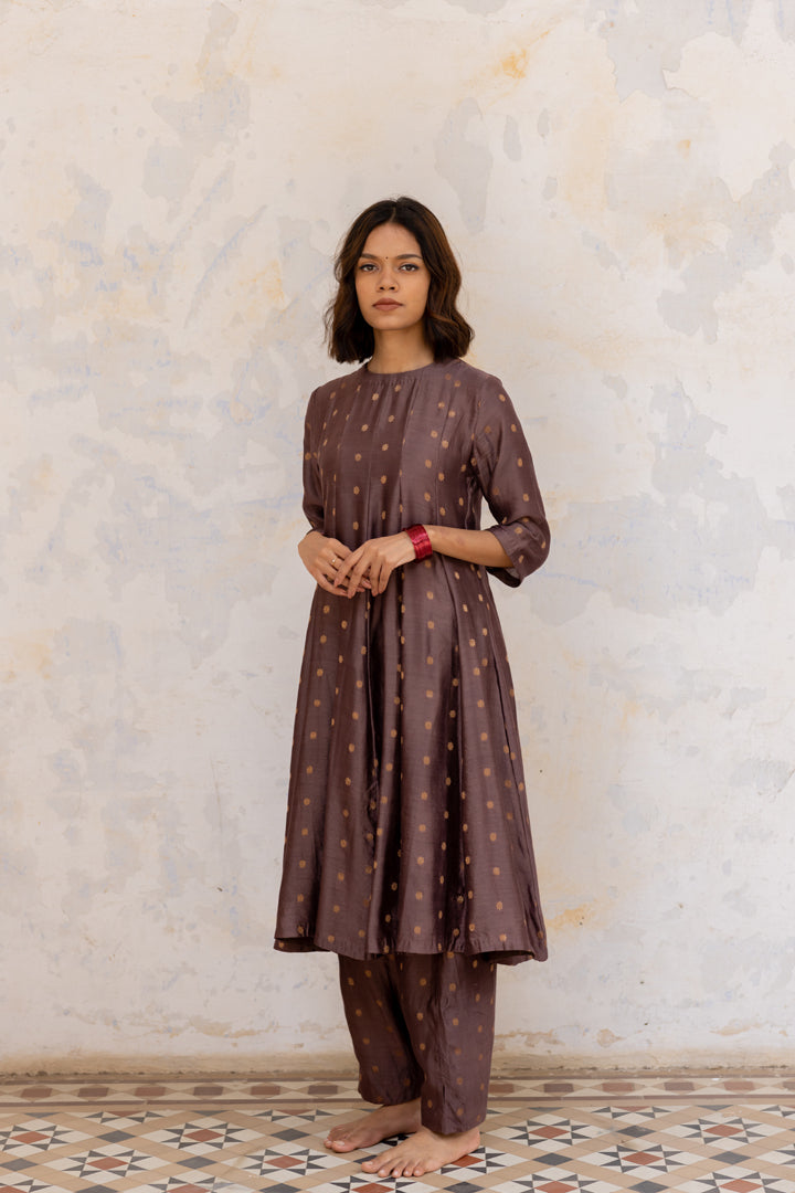 Brown Tara Kurta Set