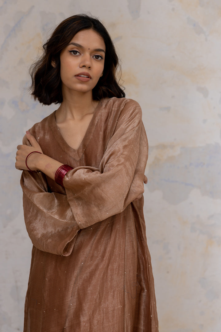 Brown Suniti Kurta Set