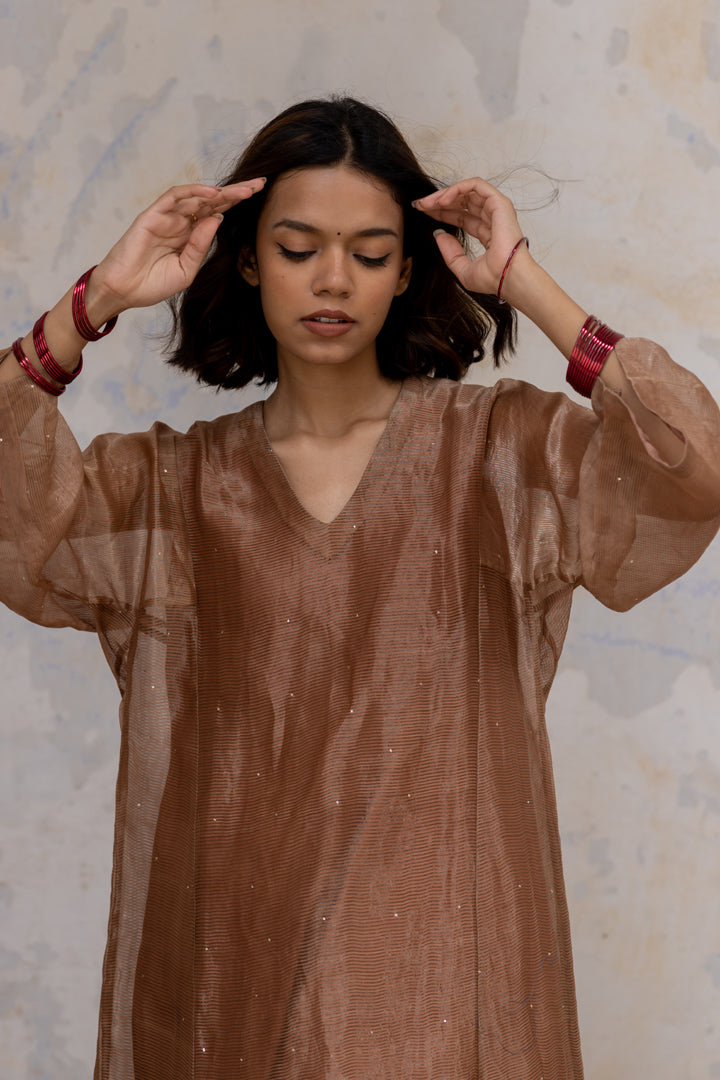 Brown Suniti Kurta Set