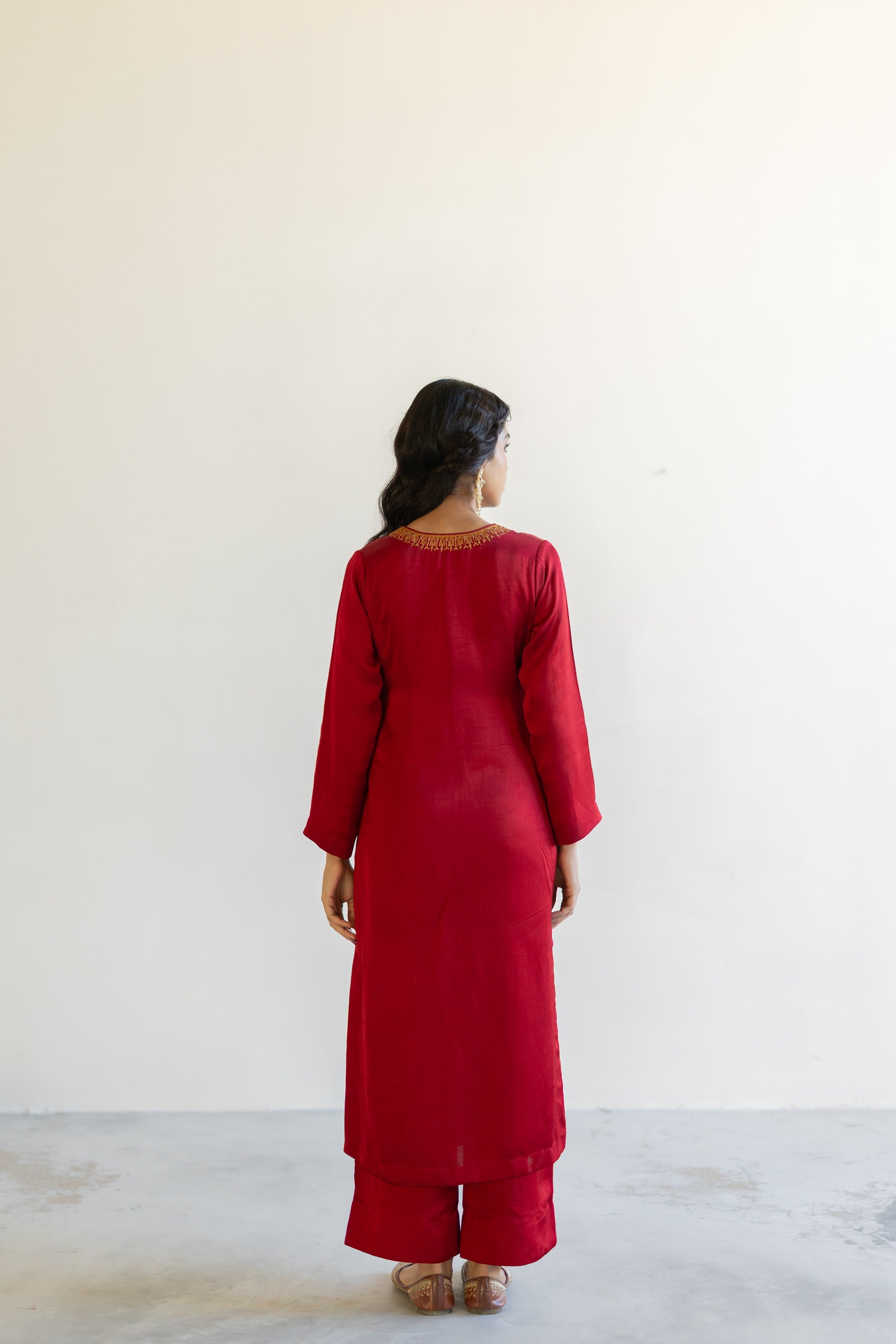 Red Ambar Kurta set