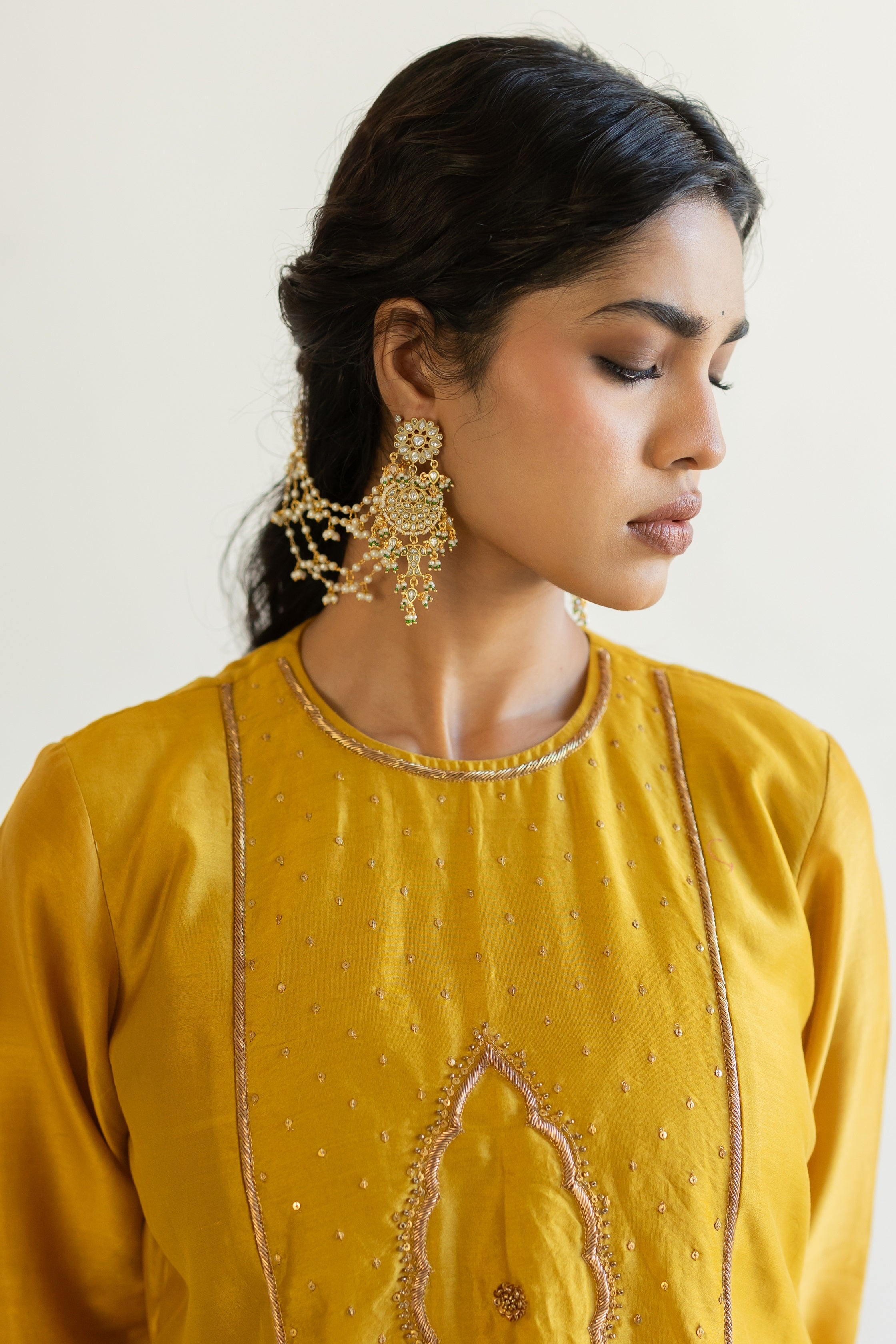 Yellow Naaz kurta set