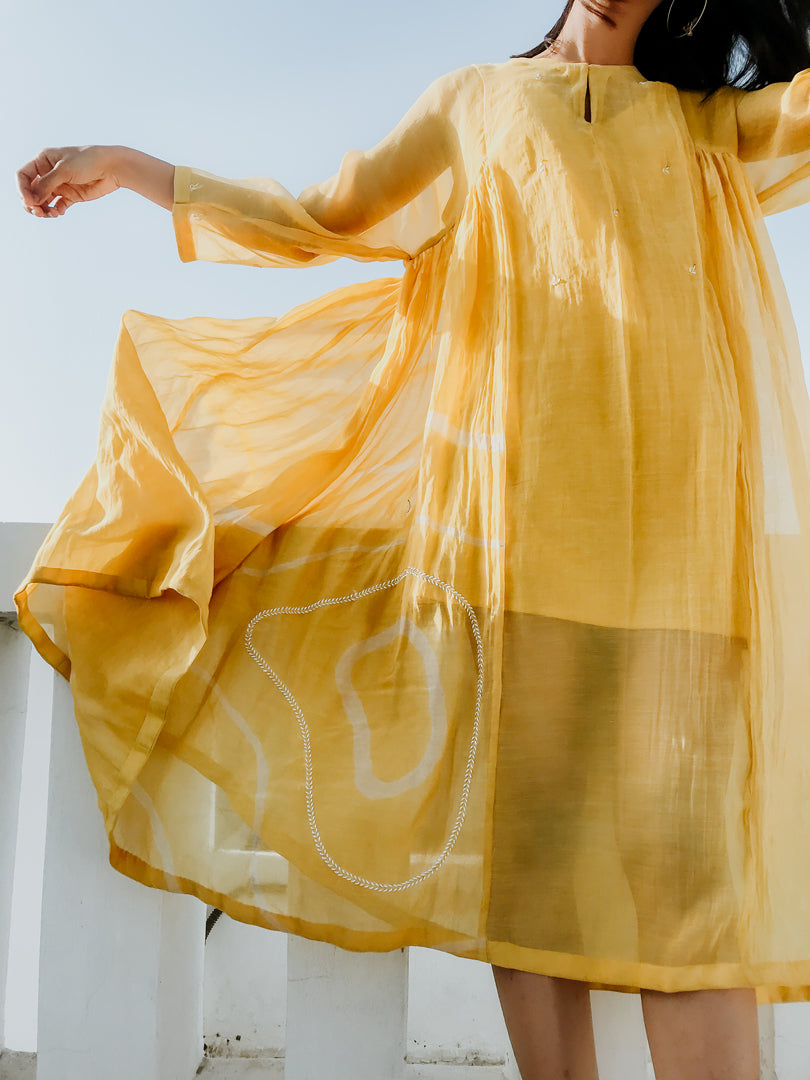 Sunny Yellow Ruzgar dress