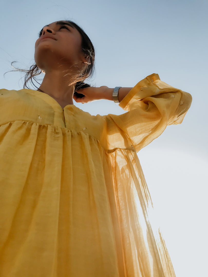 Yellow Arazi Dress