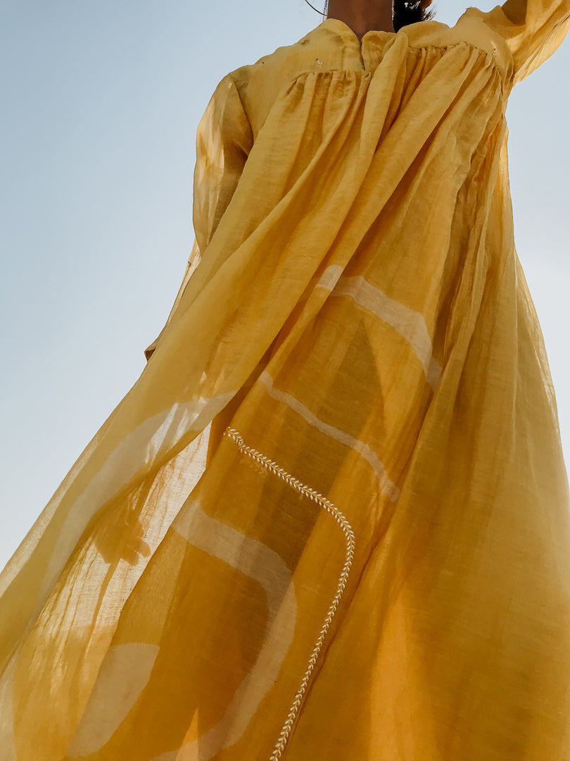 Yellow Arazi Dress