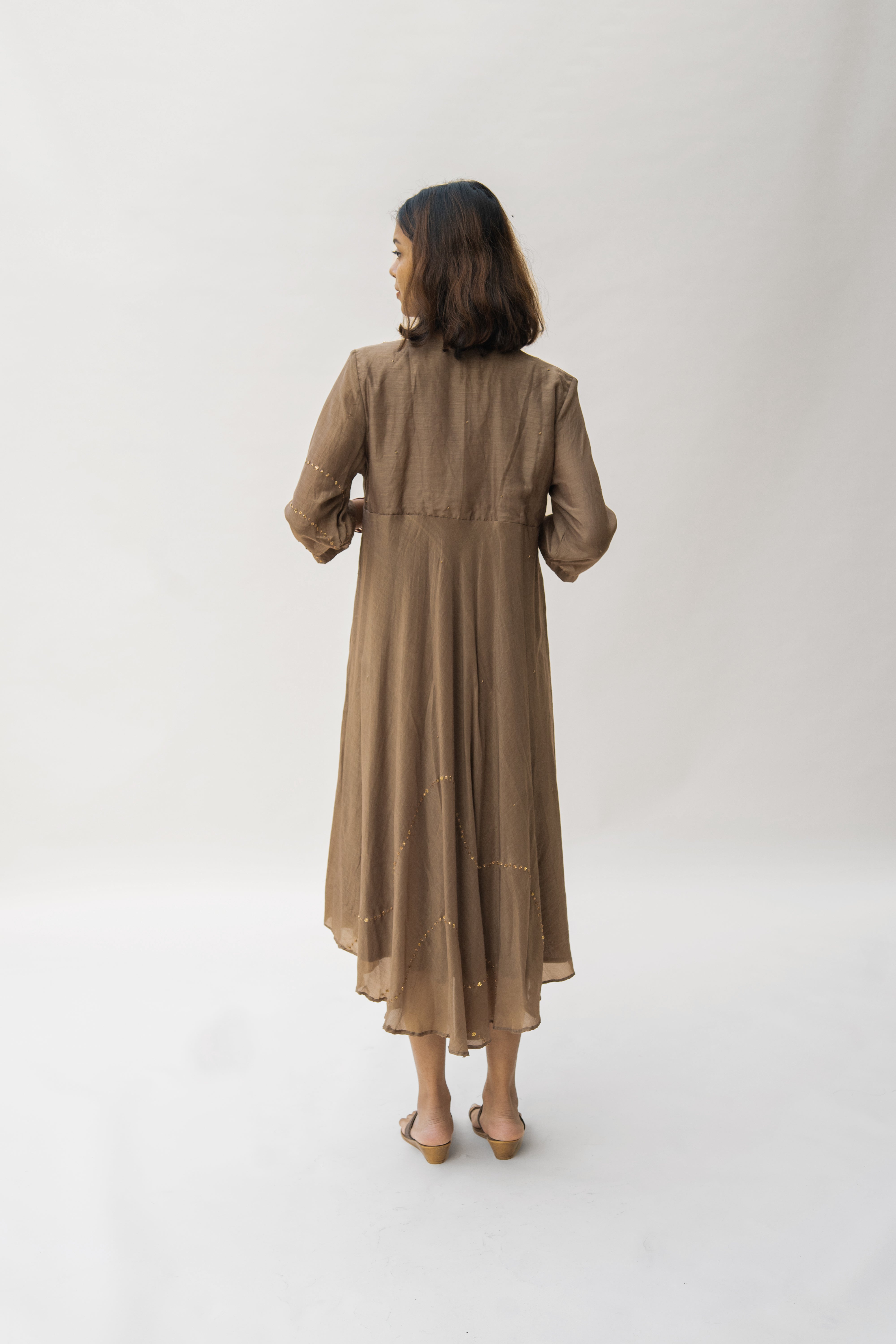 Vintage Brown Maheem Dress